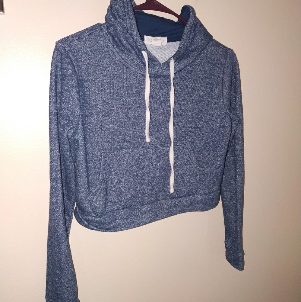 Cropped hoodie!